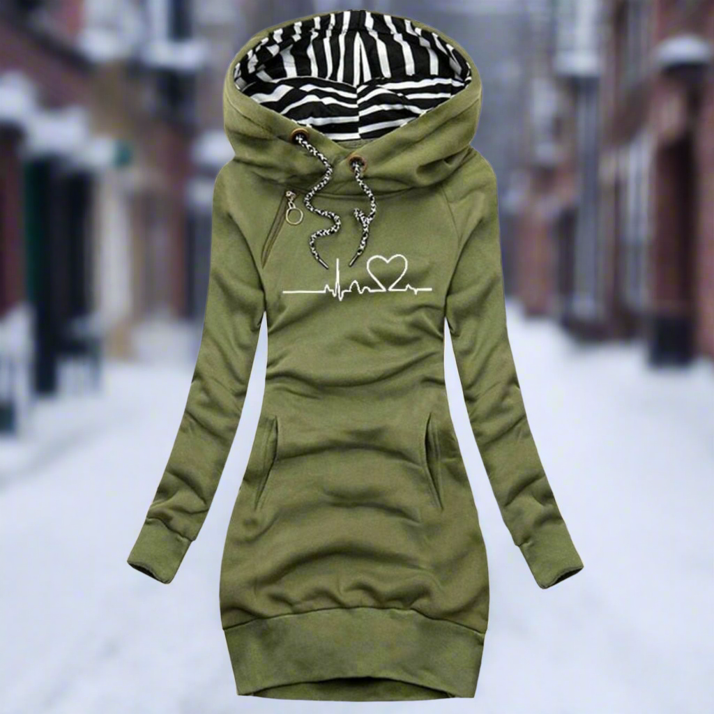 Dress Sweatshirt Long Sleeve Hood Comfortable