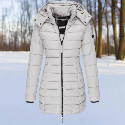 Warm Down Jacket Long Hood