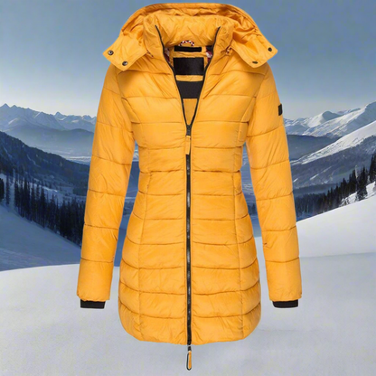 Warm Down Jacket Long Hood