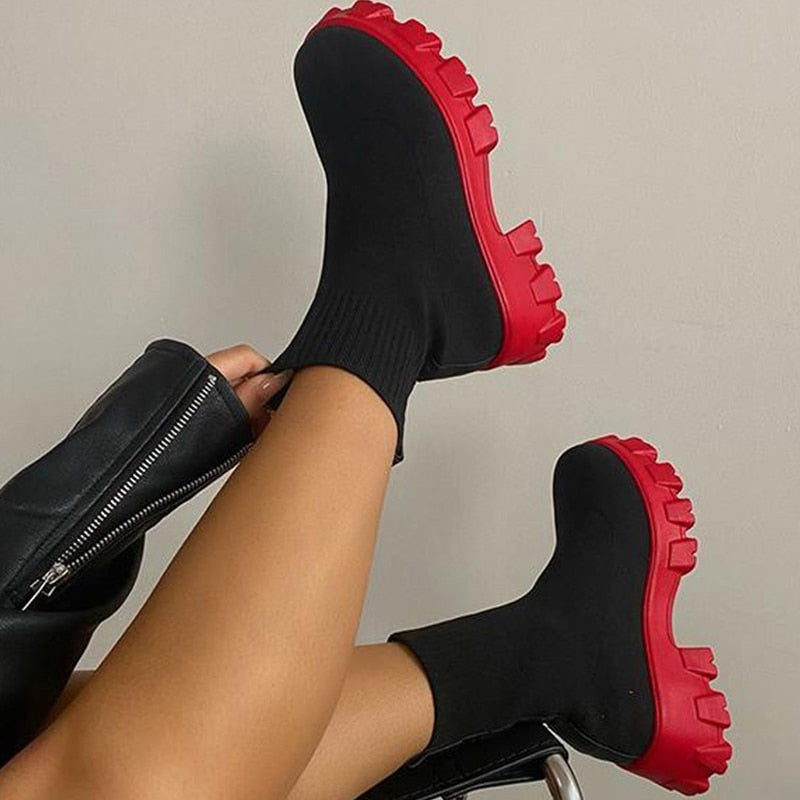 Modische Socken für Damen Sneaker