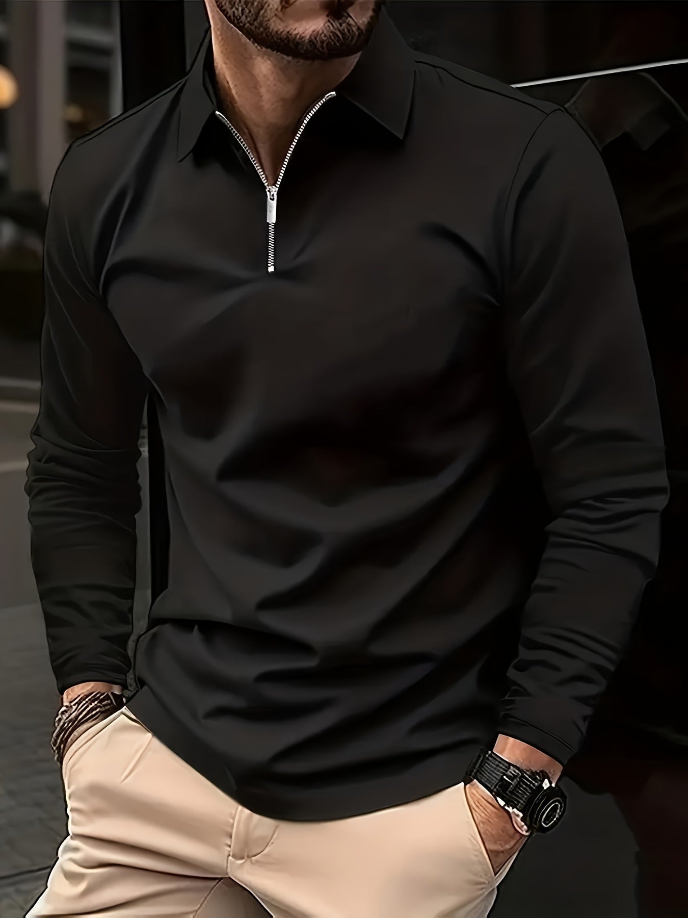 Comfortable Men's Long-Sleeved Shirts Quality