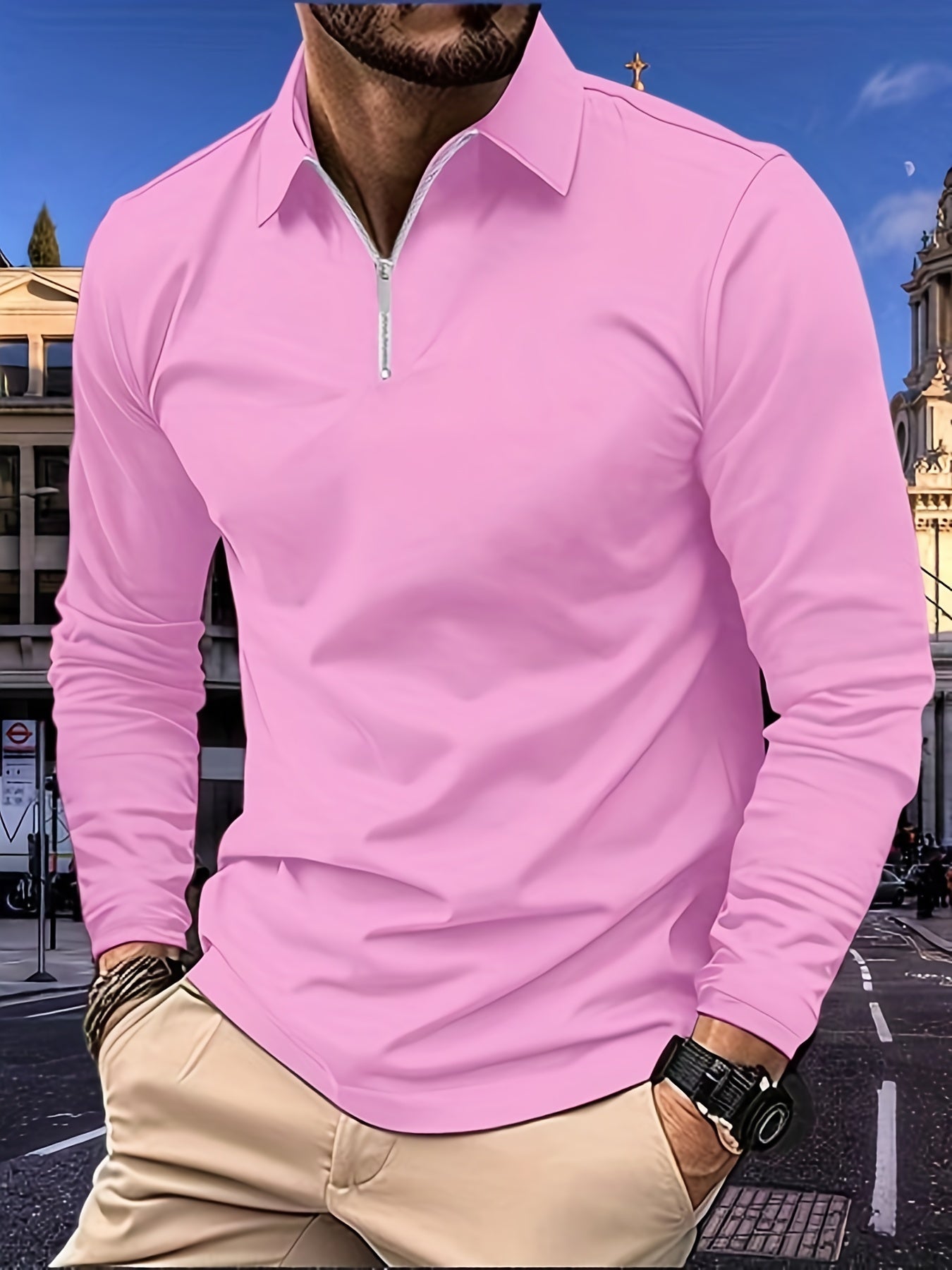 Comfortable Men's Long-Sleeved Shirts Quality