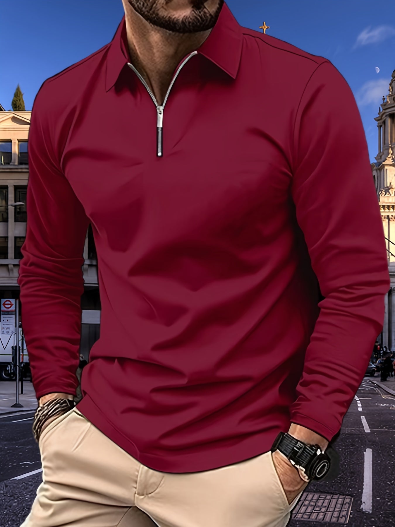 Comfortable Men's Long-Sleeved Shirts Quality