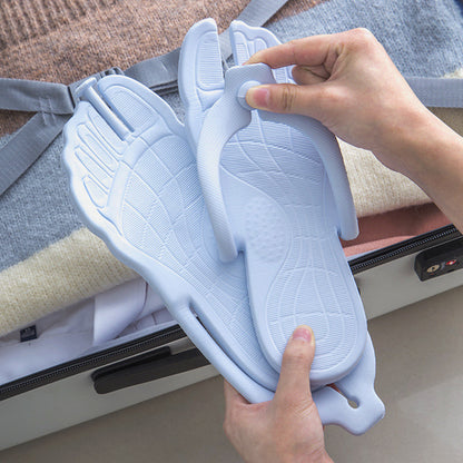 Reise Schlüpfer Faltbar Ergonomisch - IdealeKleiden