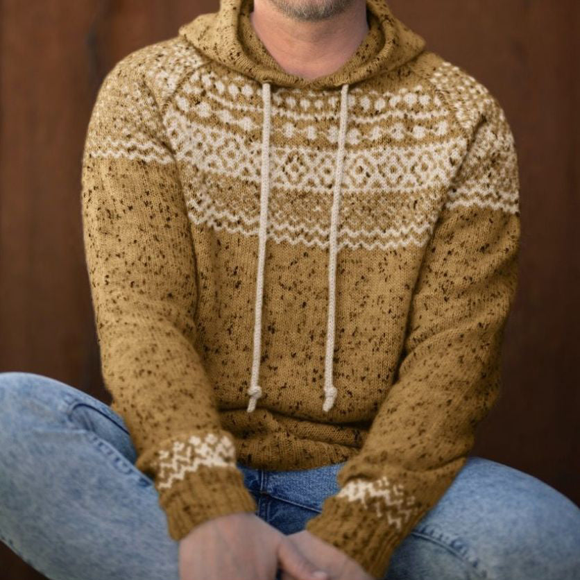 Men's Retro Style Hoodie