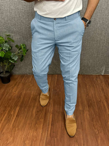 Elegante Herren-Anzughose Slim Fit
