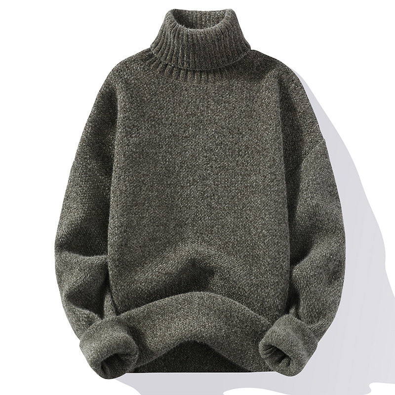 Soft Knit Turtleneck Dress