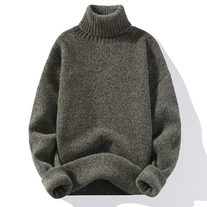 Soft Knit Turtleneck Dress