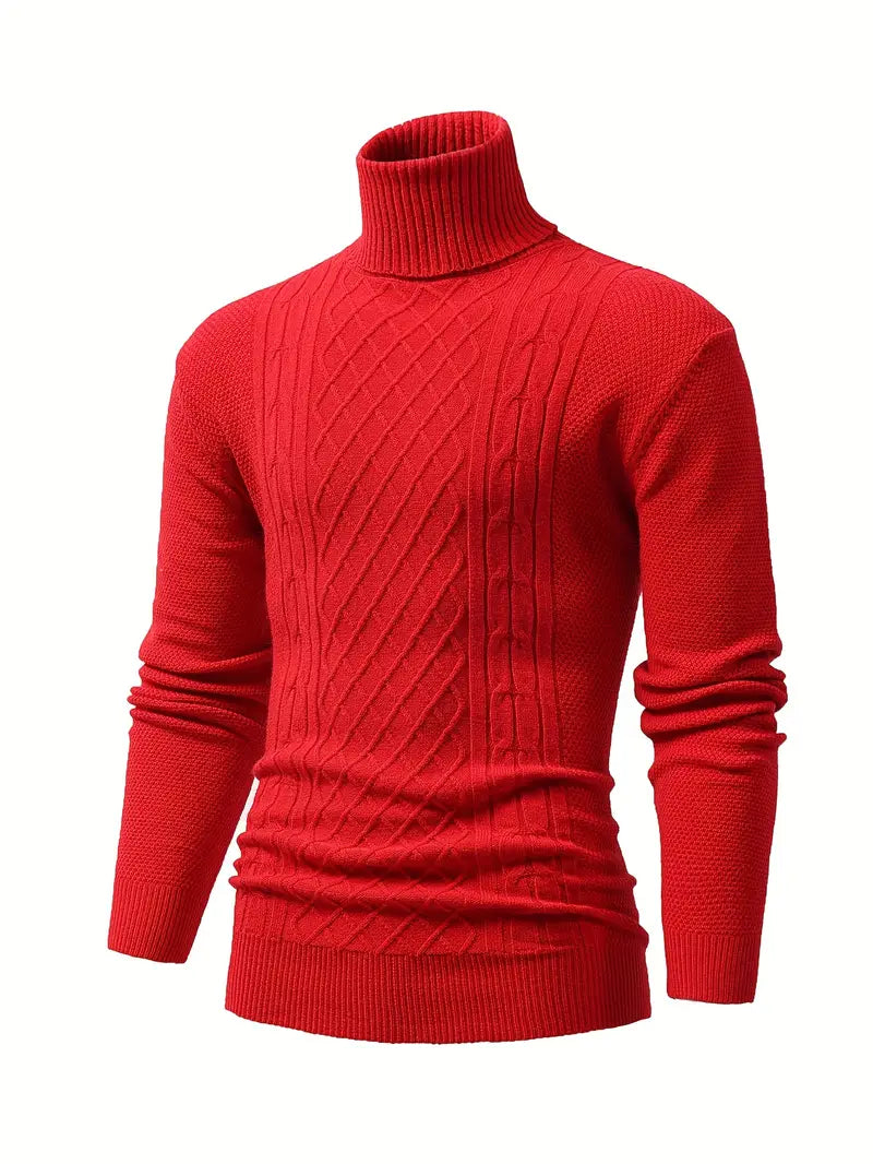 Men's Casual Turtleneck Sweater
