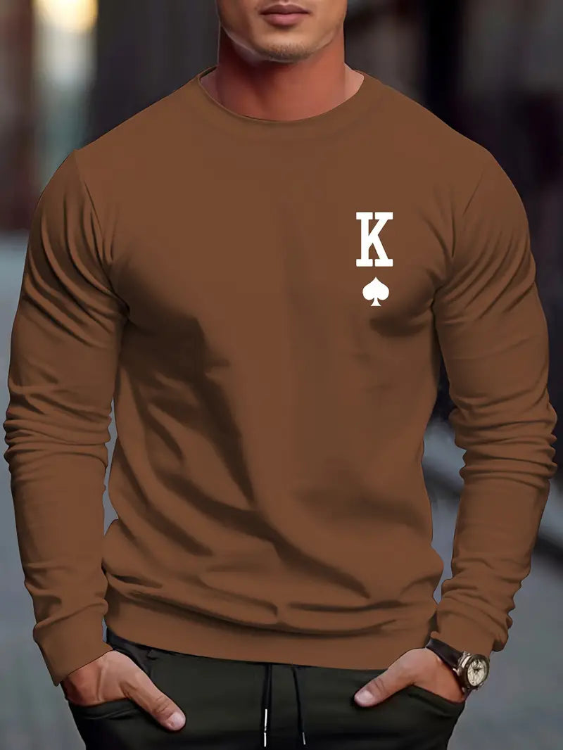 Men's Classic Round Neck Sweater Excellent Quality
