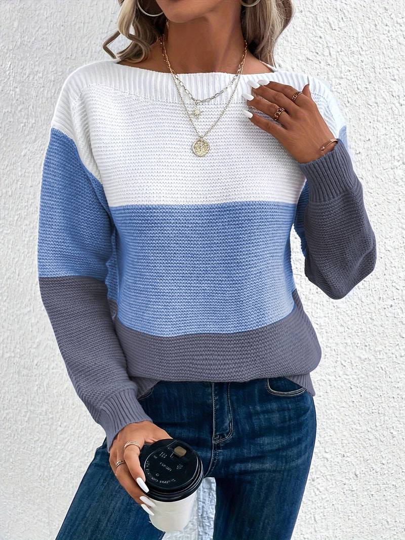 Lyra – Stylish Modern Round Neck Jumper