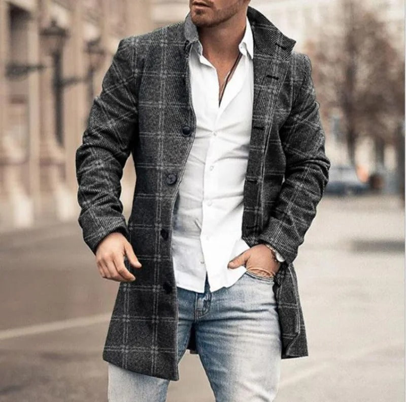 Men's Winter Coat Woolly Warm