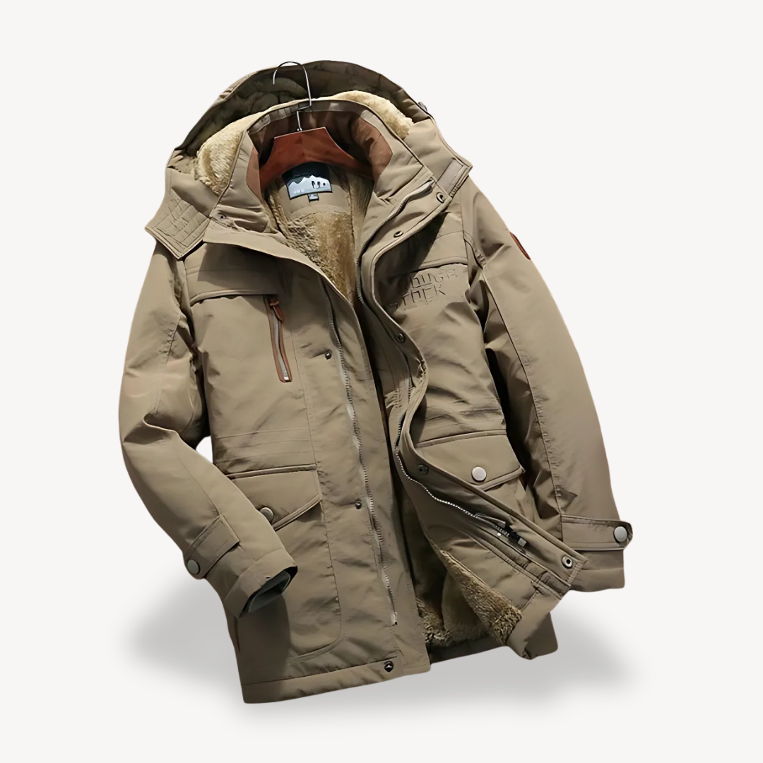 Women's Warm Winter Jacket with Fleece Lining