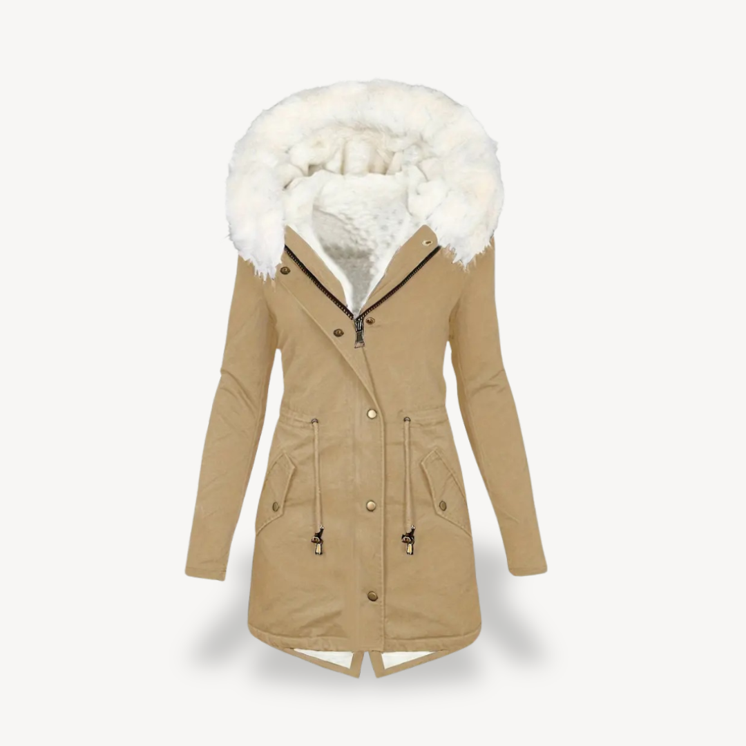 Women's Faux Fur Parka Coat Winter Jacket