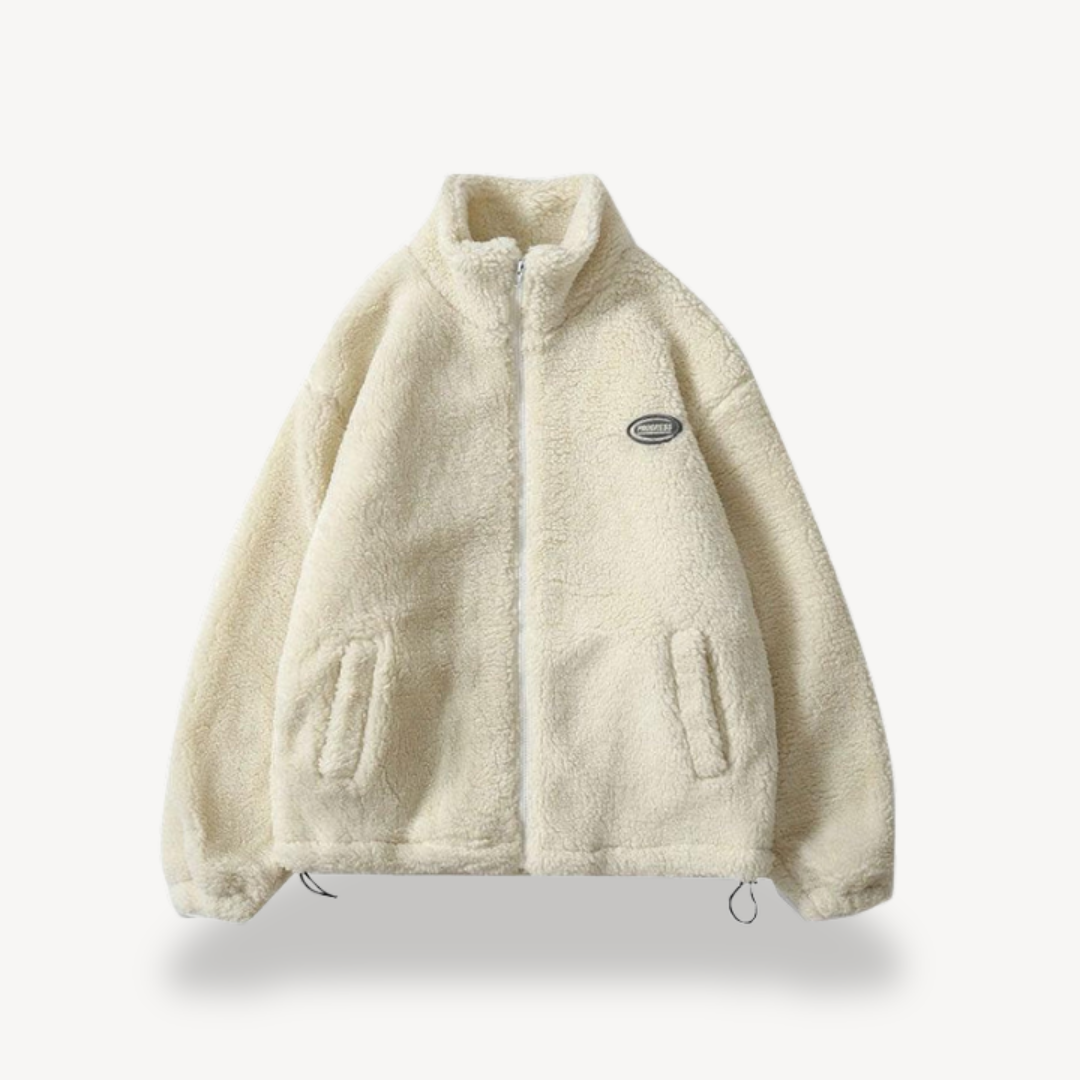 Women's Fleece Jacket Soft Warm Zip