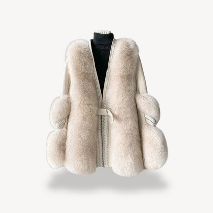Women's Long Elegant Faux Fur Coat
