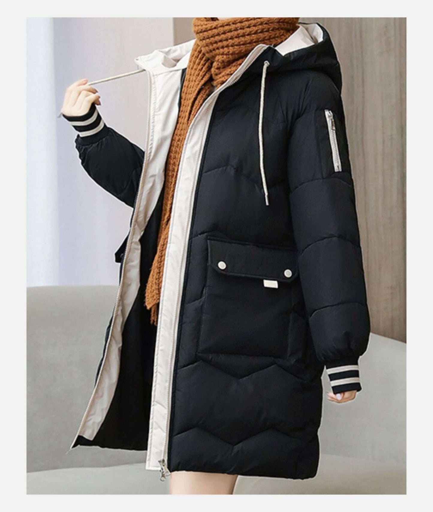 Damen Wintermantel Elegant & Warm