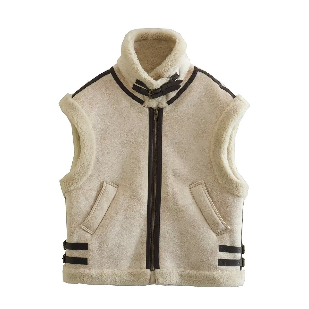 Leather Bodywarmer Elegant & Comfortable