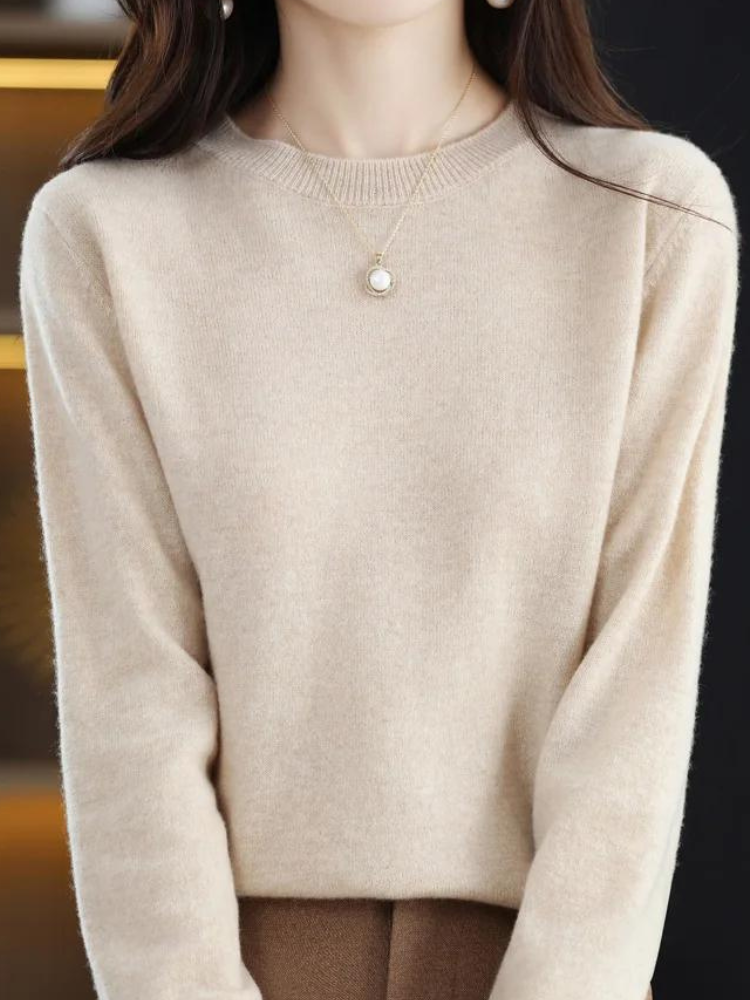 Soft Long-Sleeve Sweater Modern Style
