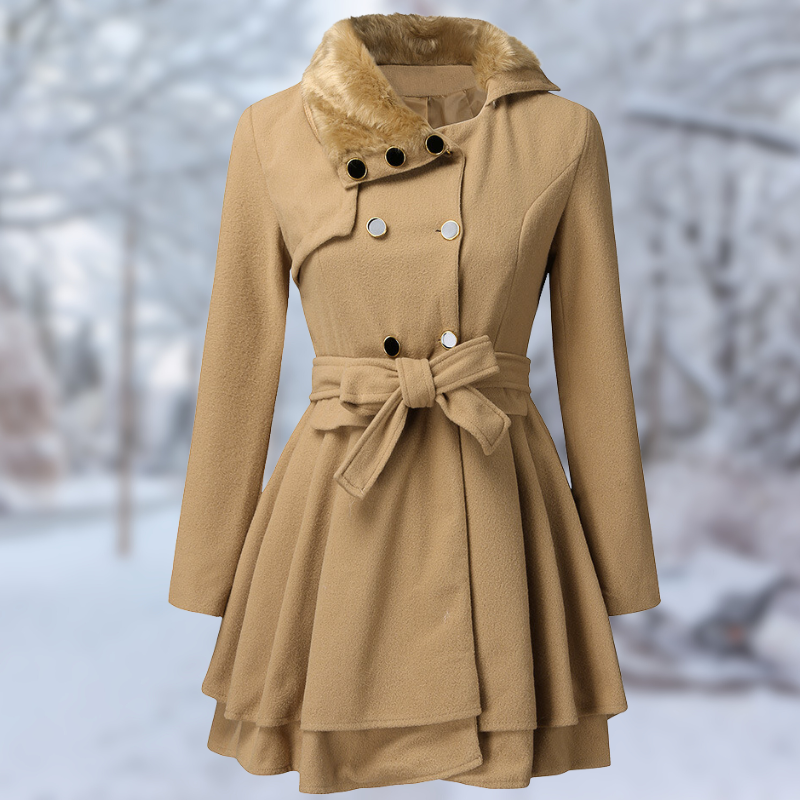 Modern Ladies' Coat Elegant Design