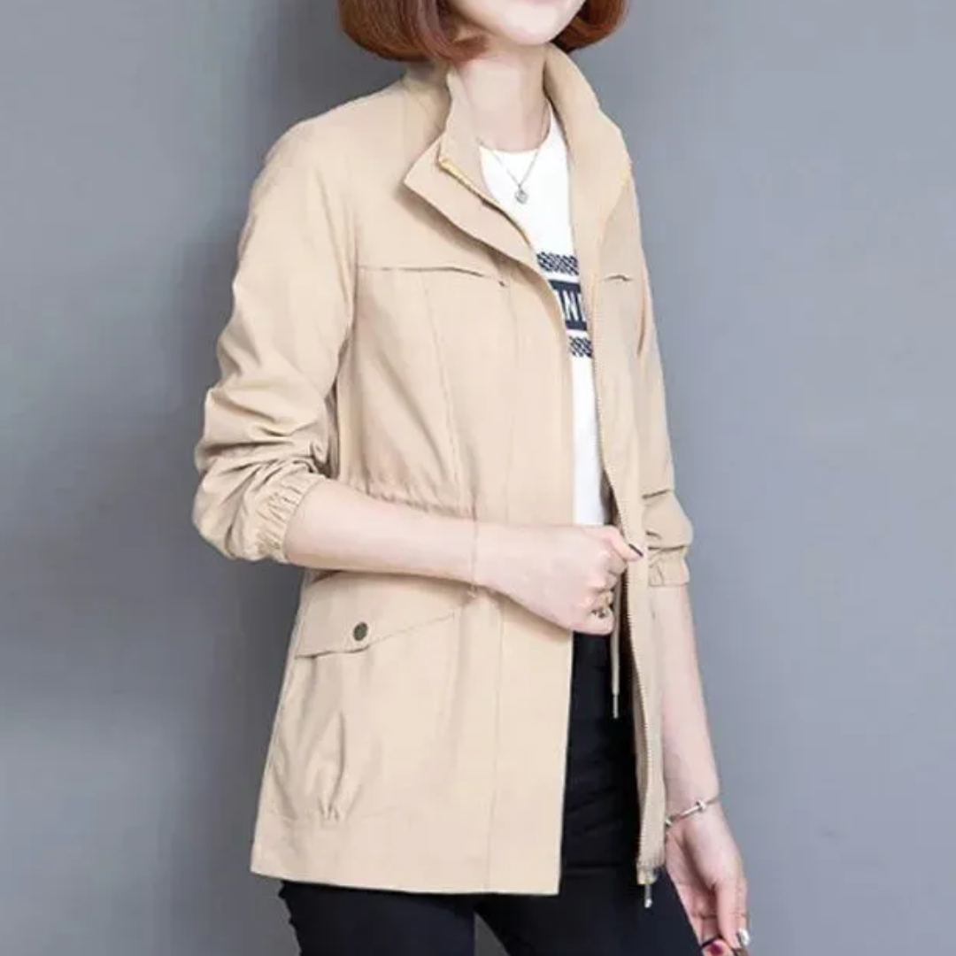 Slim Fit Windbreaker Elegant & Sporty