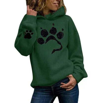 Hundehalter Hoodie Lustig Pfoten