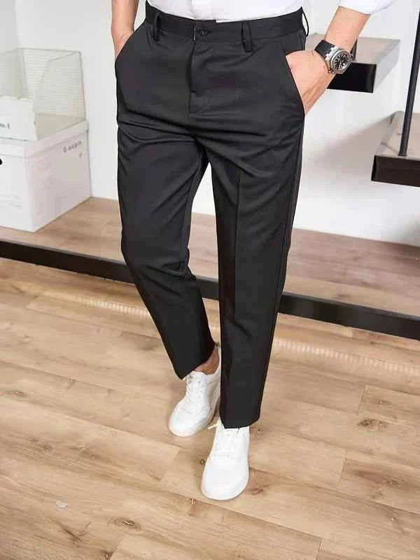 Elegant Men's Comfort Fit Trousers