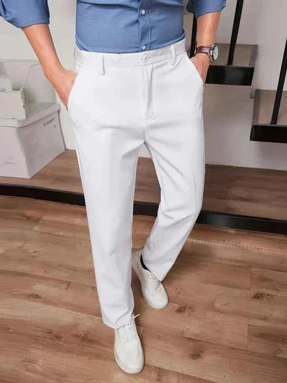 Elegant Men's Comfort Fit Trousers