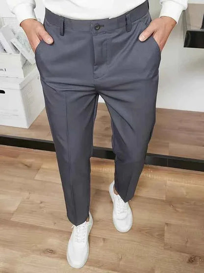 Elegant Men's Comfort Fit Trousers
