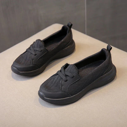 Women's Low-Cut Shoes Comfortable Leather Shoes
