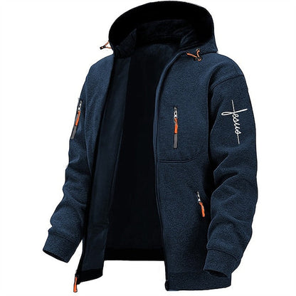Stylischer Herren Hoodie mit cooler Grafik - IdealeKleiden