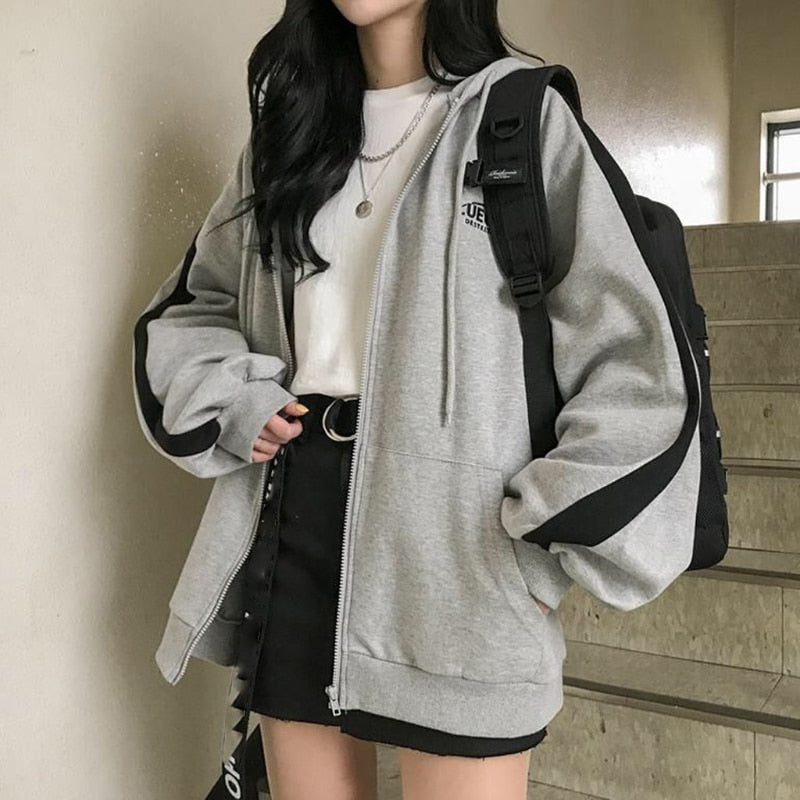 Oversized Women's Hoodie Comfortable Oversized