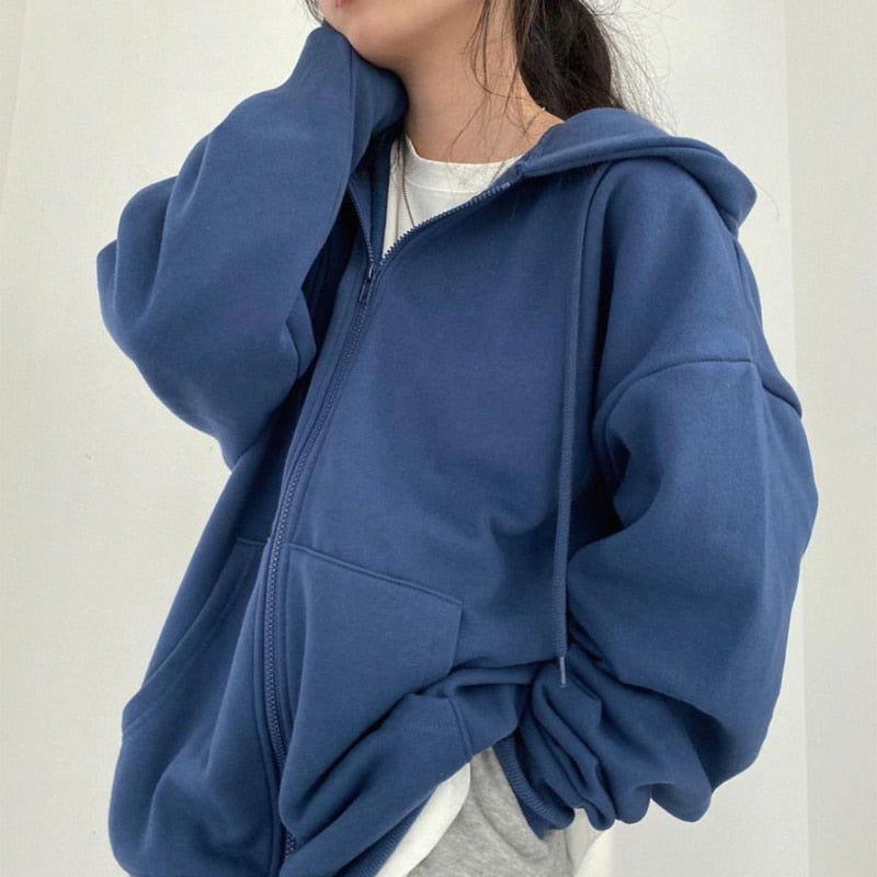Oversized Women's Hoodie Comfortable Oversized