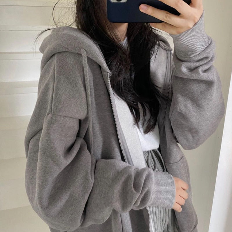Oversized Women's Hoodie Comfortable Oversized