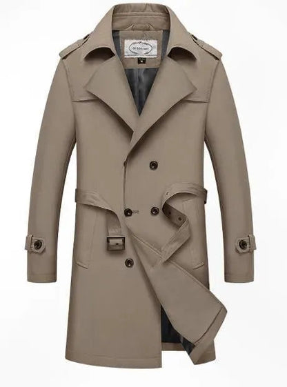 Stylish Trench Coat Men's Fashion