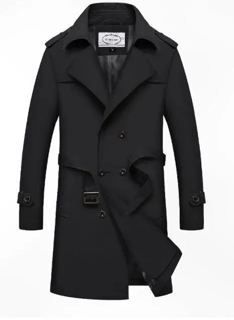 Stylish Trench Coat Men's Fashion