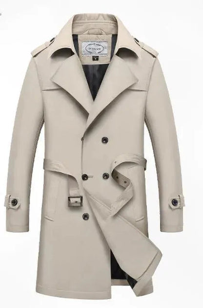 Stylish Trench Coat Men's Fashion