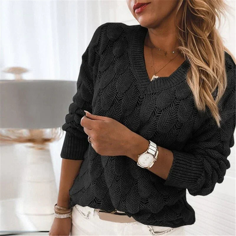 Women's Soft Cable Knit Sweater