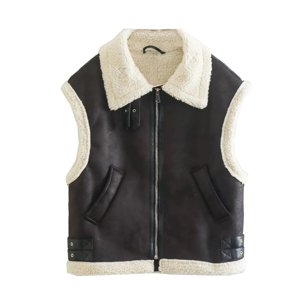 Leather Bodywarmer Elegant & Comfortable