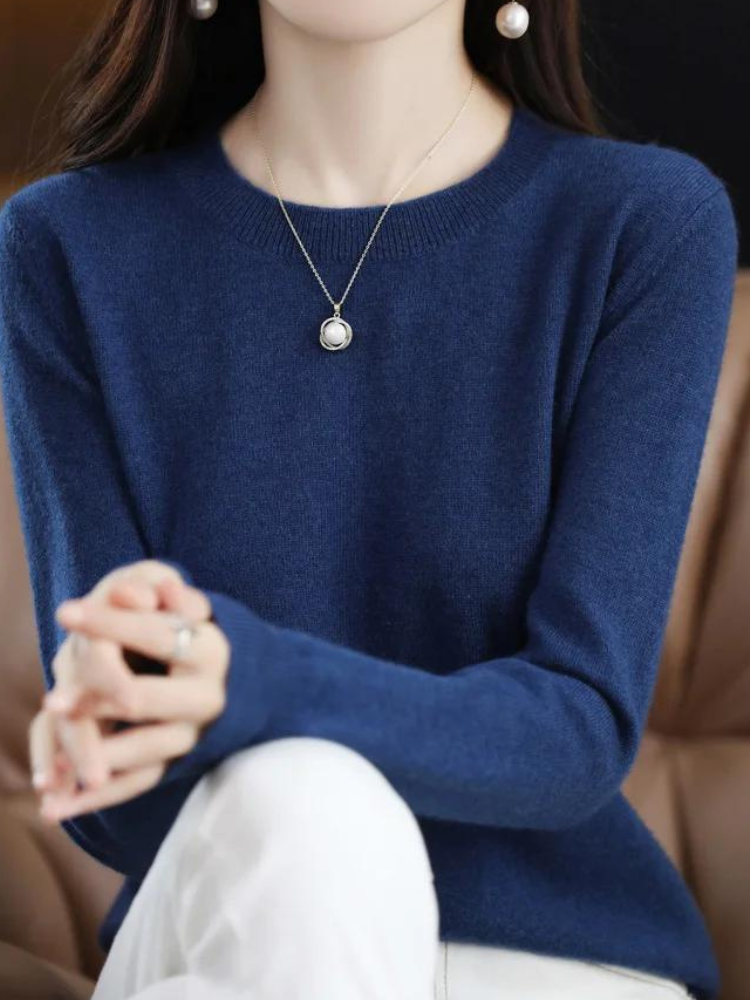 Soft Long-Sleeve Sweater Modern Style