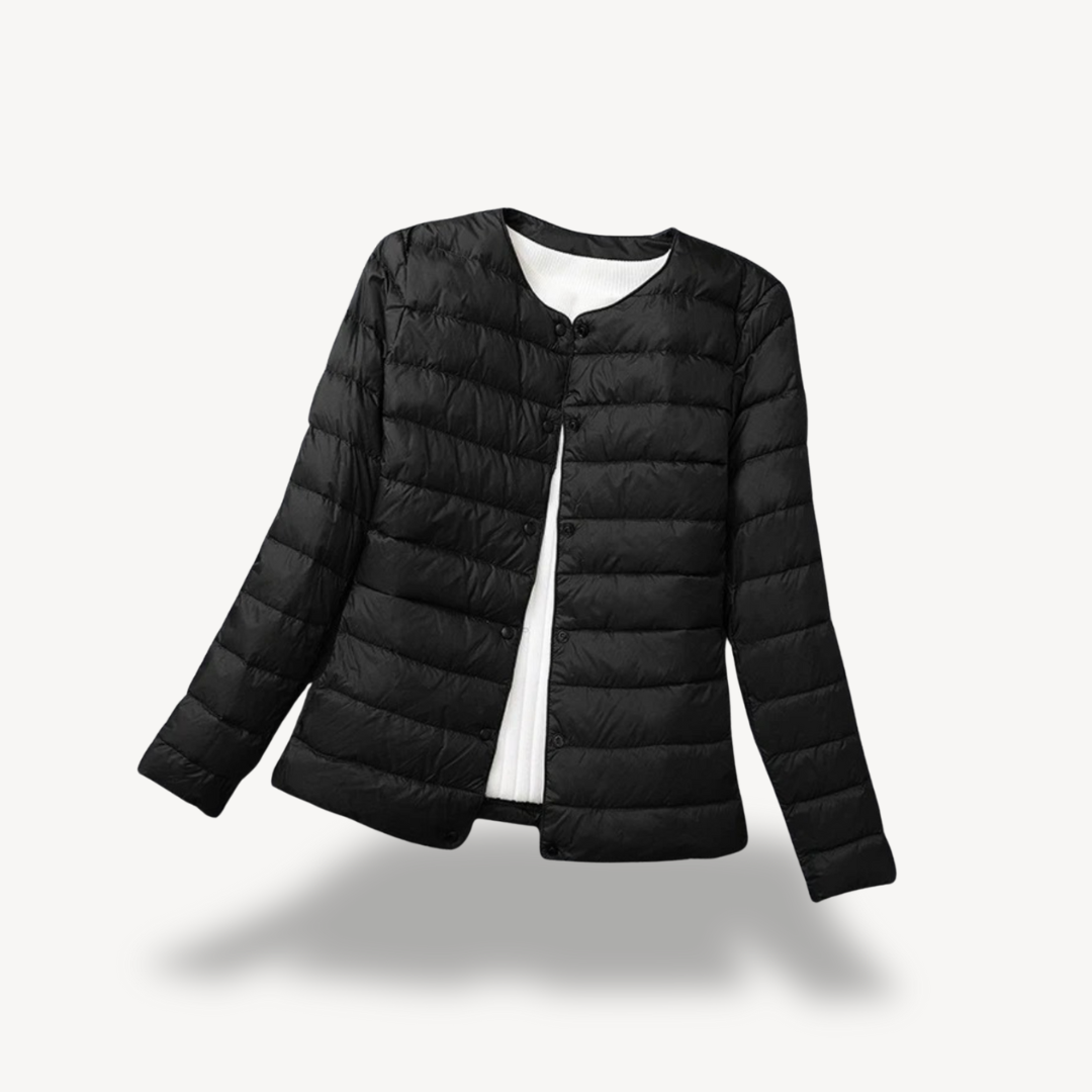 Damen Pufferjacke Leicht und Warm - IdealeKleiden