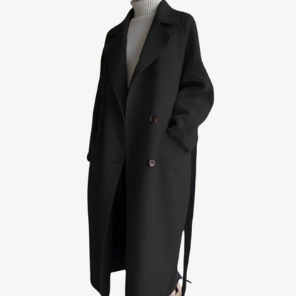Women's Winter Coat Wool Blend Double-Breasted