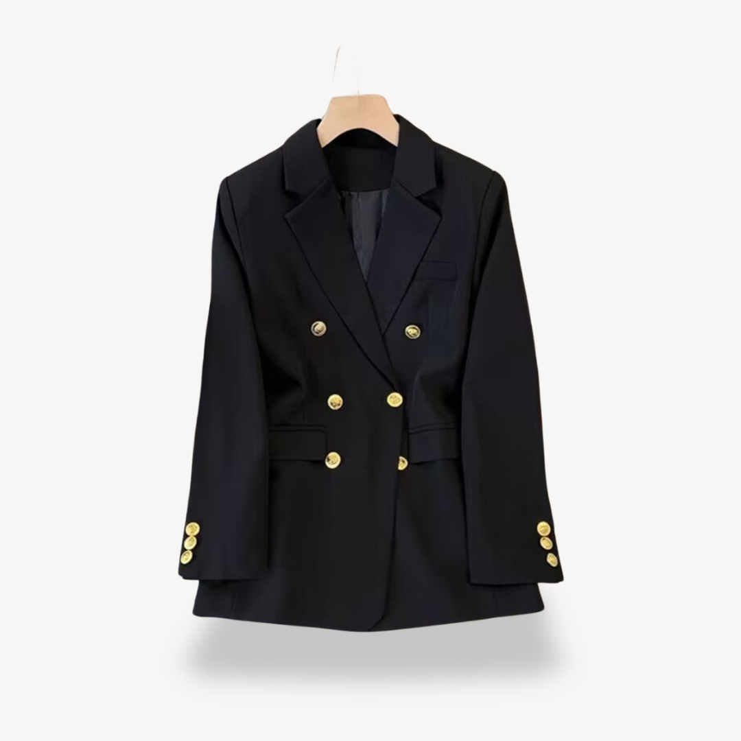 Women's Double-Breasted Blazer Elegant