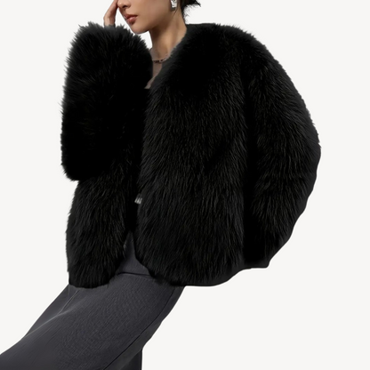 Women's Winter Coat Faux Fur Elegant