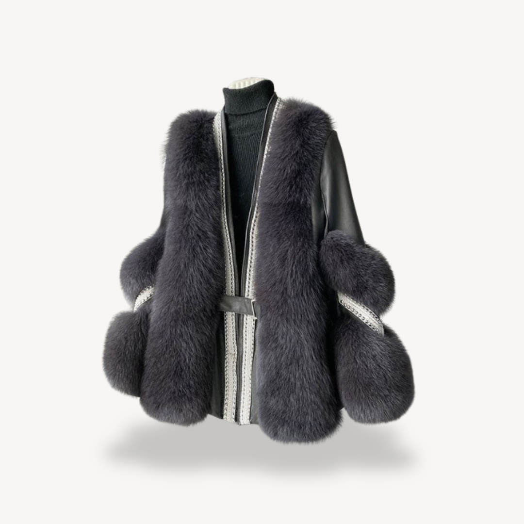 Women's Long Elegant Faux Fur Coat