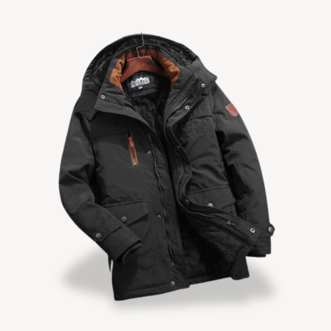 Women's Warm Winter Jacket with Fleece Lining