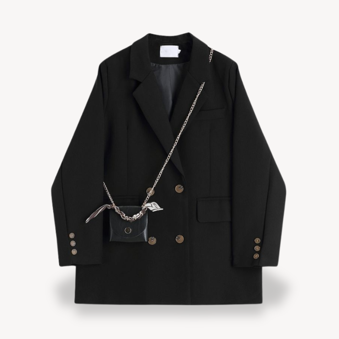 Women's Oversized Blazer Elegant Large