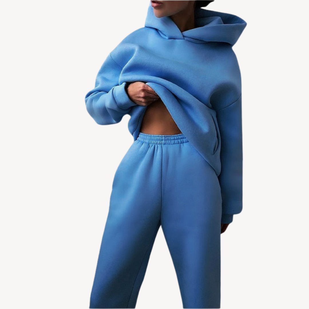 Comfy Hoodie Jogger Set for Women