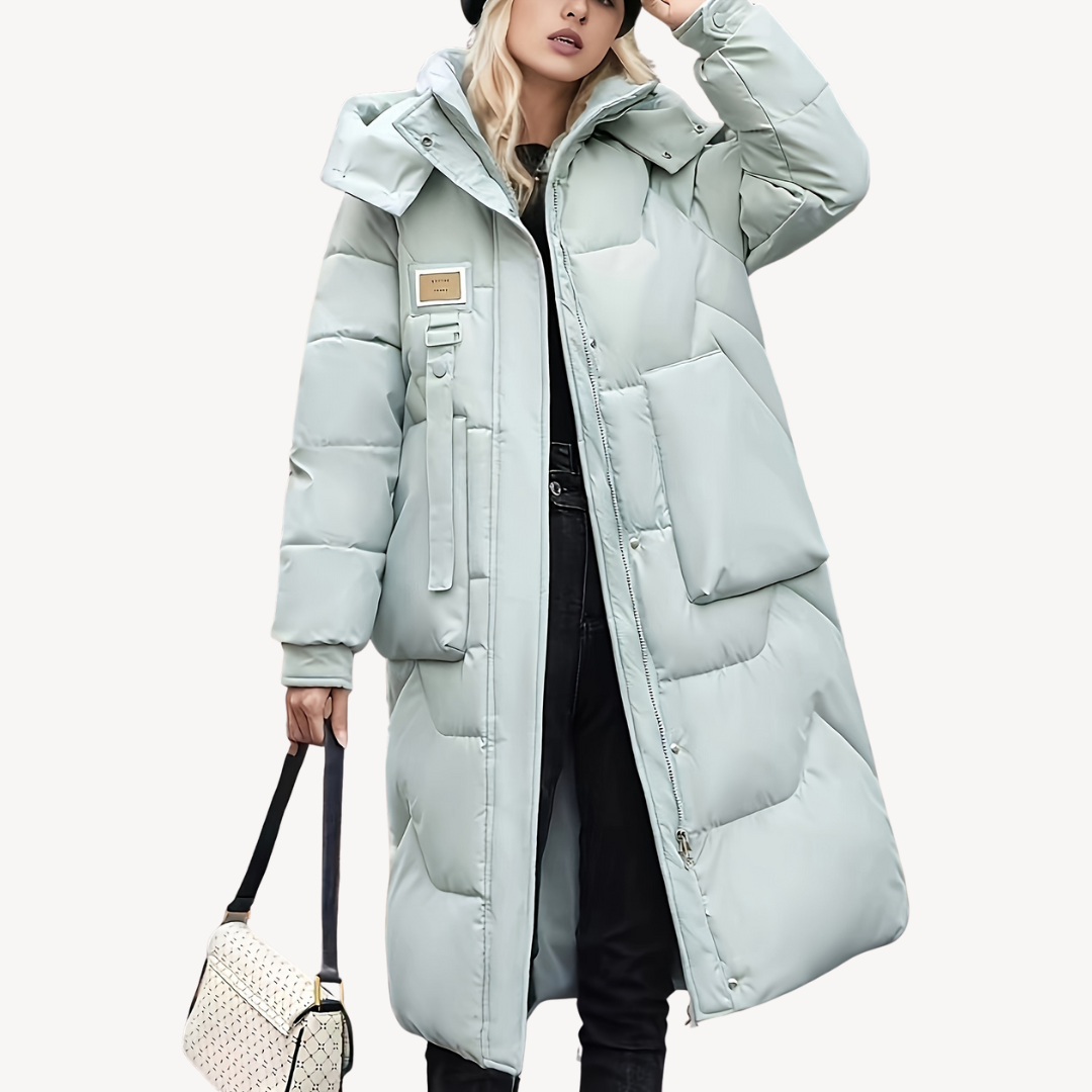 Women's Long Hooded Winter Parka