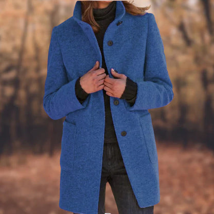 Women's Coat Buttons Elegant Fashionable